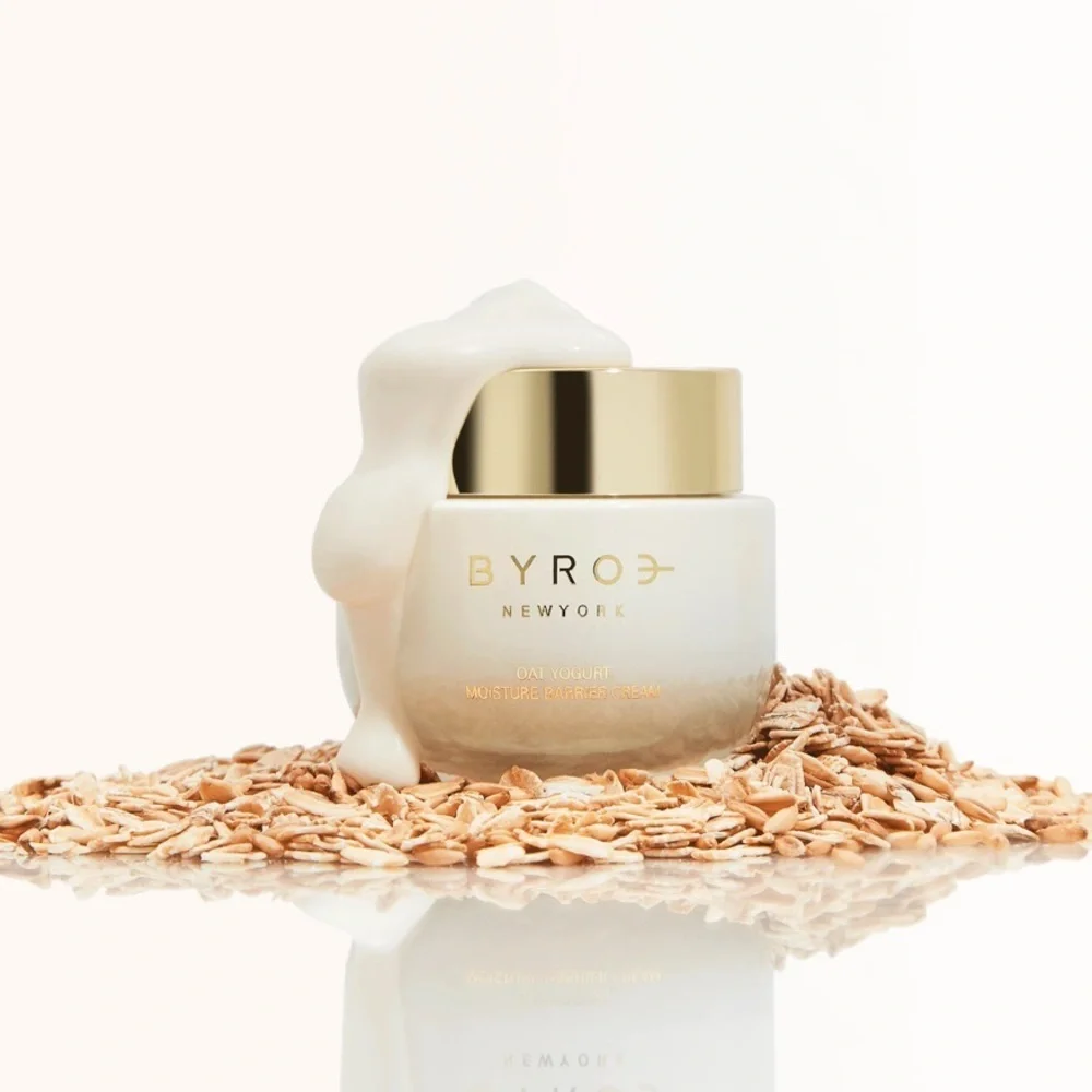 BYROJ NEW YORK Oat Yogurt Moisture Barrier Cream for Sensitive Skin 1.69oz NIB